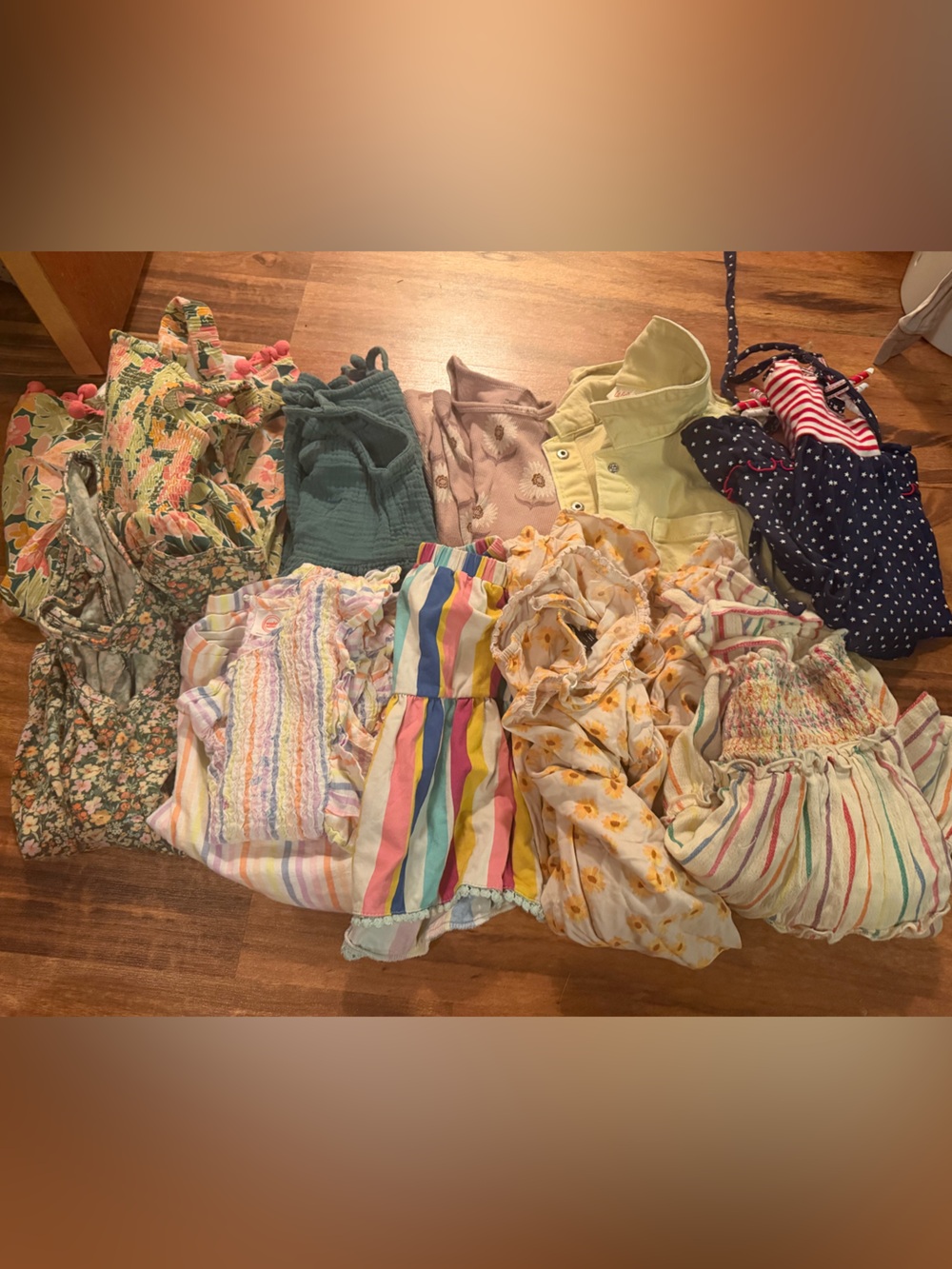 Girls Multi-Color Summer Dresses - Assorted Colors